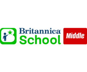 Britannica School Middle logo.