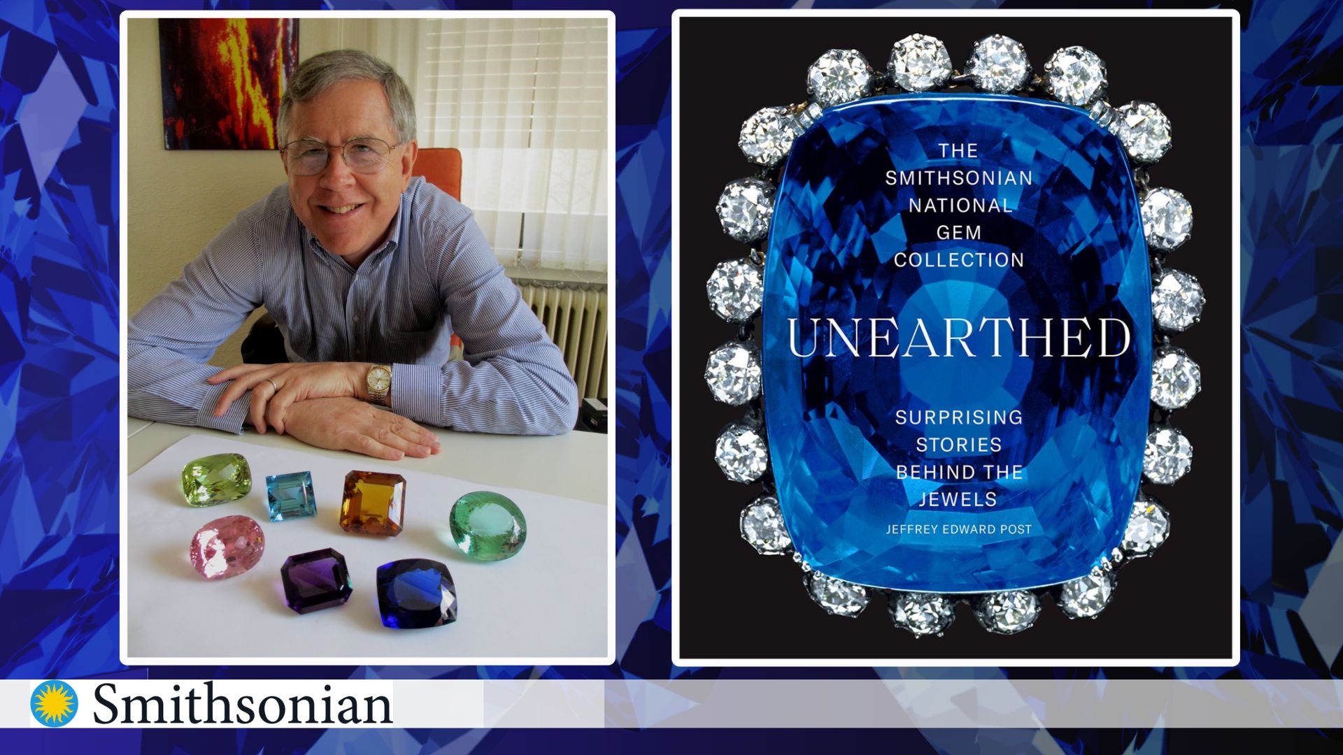 Access Virtual Author Talk with the Smithsonian Gem Collection.