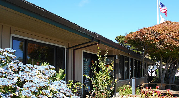 FB Exterior with flowers